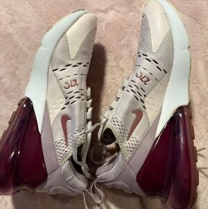 Nike Women’s Air Max 270 Slip-On Running Shoes - Light Pink